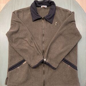 Romfh Ride to Street Polartec Fleece Jacket Women’s Size 3 Brown Made USA